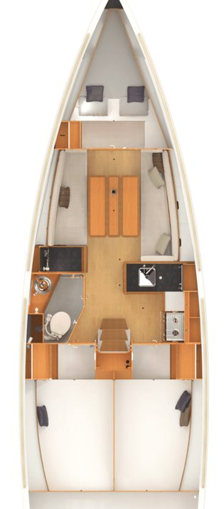 Sailboat rental in Toulon - Jeanneau Sun Odyssey 349