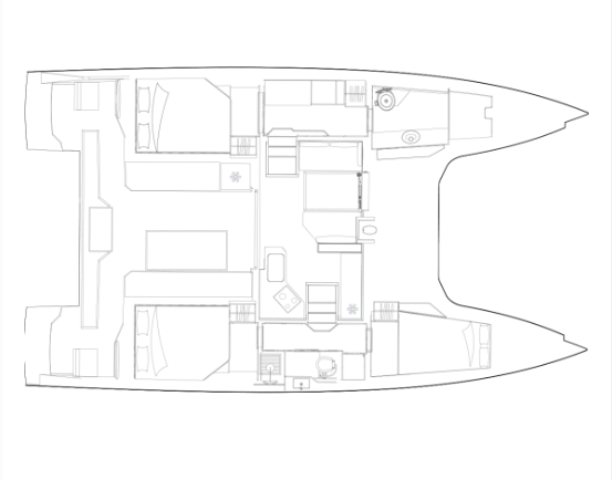 Yacht charter Parham Town cheap Nautitech 40 Open 