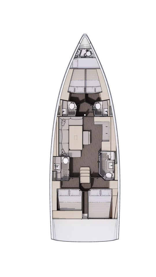 Boat rental Dufour Dufour 470 in Cagliari on Samboat