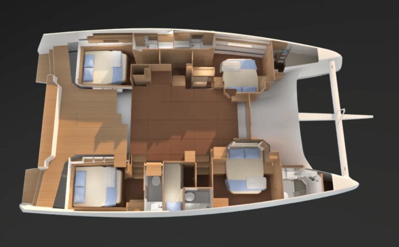 Yacht charter Palermo cheap Dufour Catamarans 48 Sail