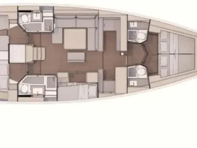 Sailboat rental in Procida - Dufour Dufour 530