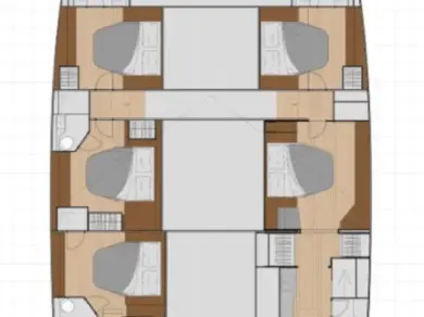 Catamaran rental in Palermo - Fountaine Pajot Fountaine Pajot Samana 59 - 5 + 2 cab.
