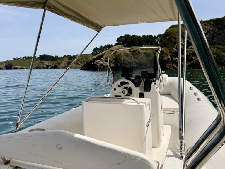Capelli Tempest 570 charter bareboat or captained in  Sauzon