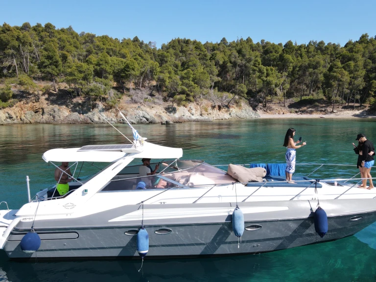 Sunseeker Martinique 39 charter bareboat or captained in  Pefkohori