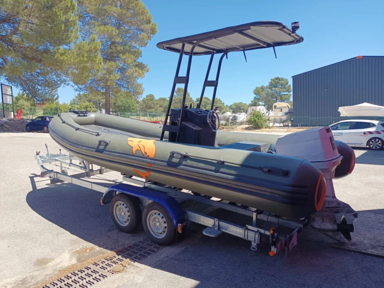 RIB rental with or without captain Zar Le Brusc