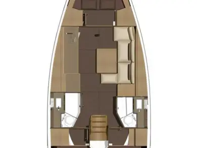 Sailboat rental in Gouvia - Dufour Dufour 382 Grand Large