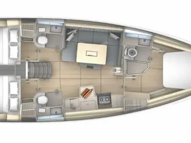 Rent a Dufour Dufour 41 Alimos