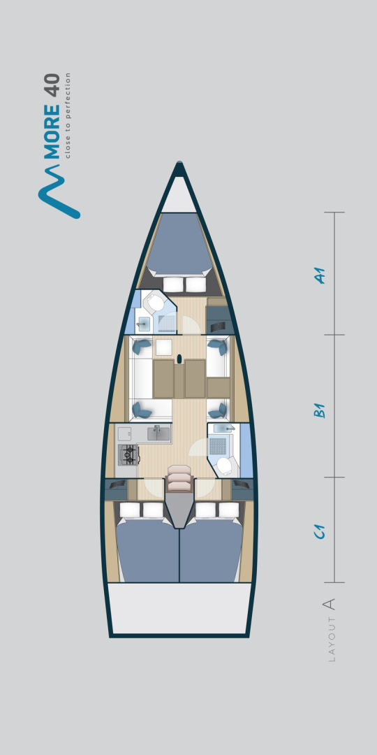 Boat rental More Boats More 40 in Trogir on Samboat