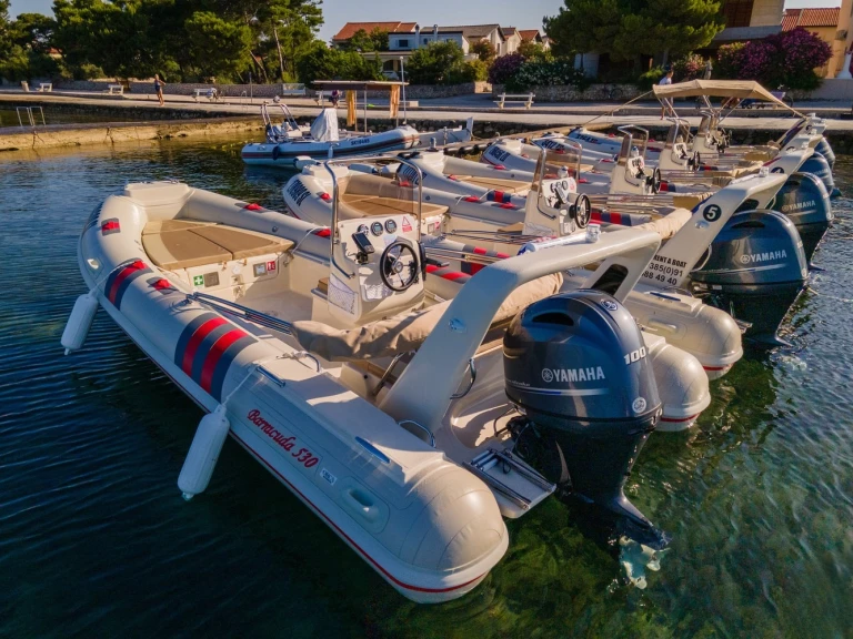 Bareboat Rental RIB barracuda 530 with a boat licence