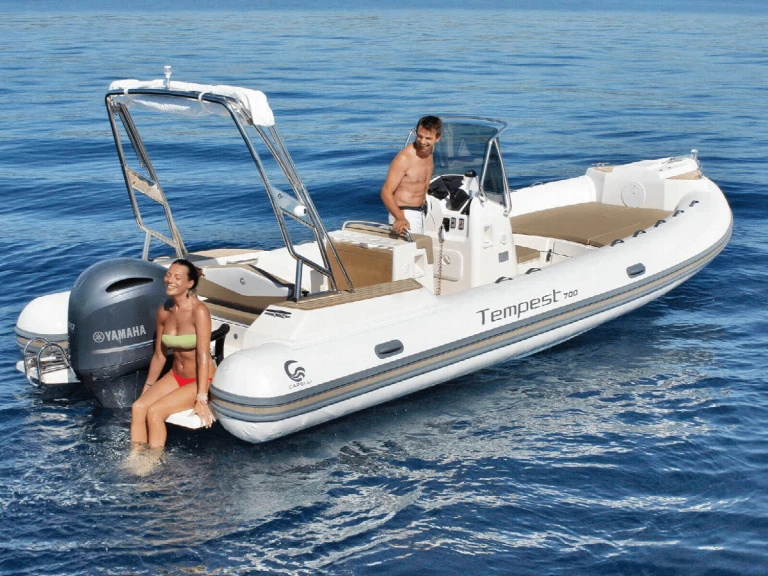Capelli Tempest 700 Sun charter bareboat or captained in  Golfe-Juan