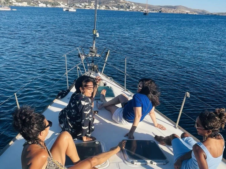 Yacht charter Paros Port cheap Sun Odyssey 49