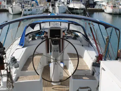 Hanse 370e  charter bareboat or captained in  Ibiza Town