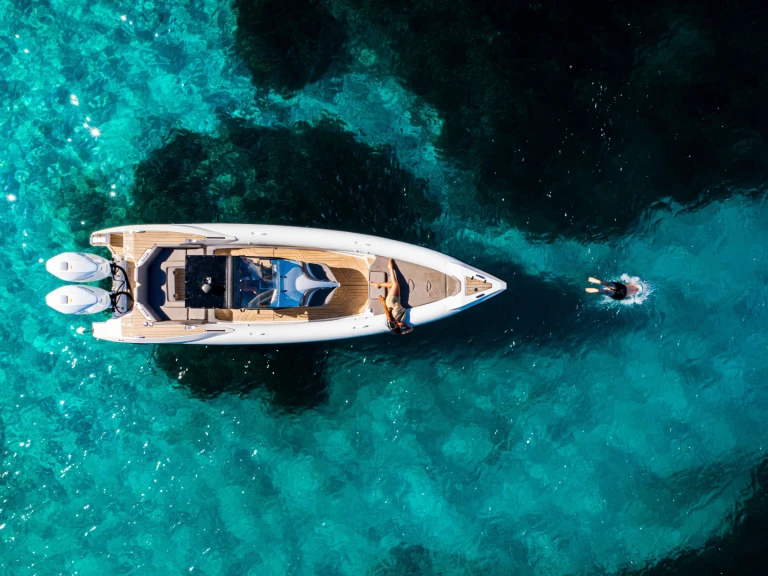  Tropida Genesis 31 charter bareboat or captained in  Corfu