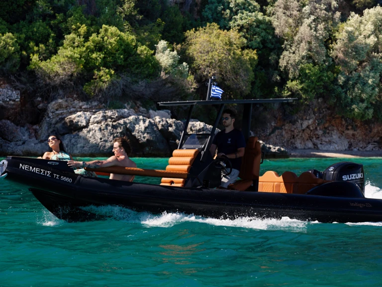 Motorboat rental in Corfu - INDIGO 22s