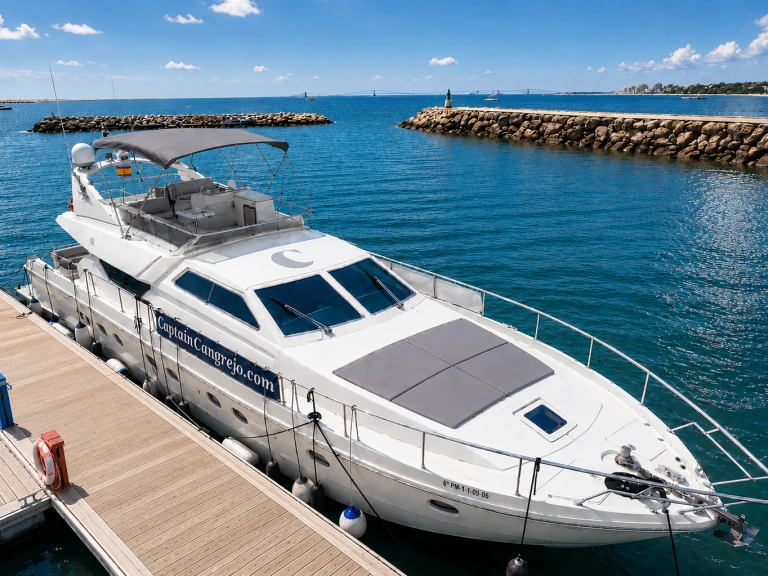Ferretti 175 Fly charter bareboat or captained in  Cádiz
