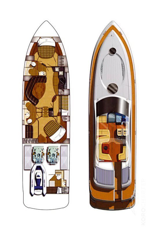 Boat rental Fairline Fairline Targa 62 in Punat on Samboat