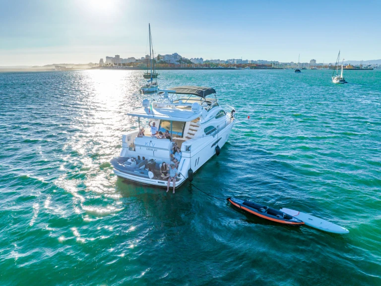 Luxury Yacht rental in Vilamoura - Pearl fly bridge 55