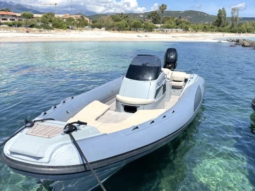 Lomac Adrenalina 9.0 charter bareboat or captained in  Porto-Vecchio