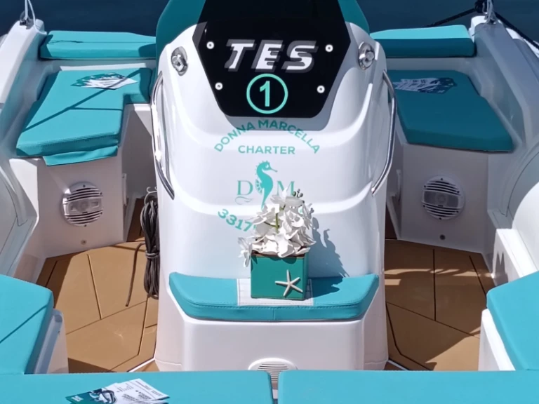 RIB rental with or without captain Tes Marine Pisciotta