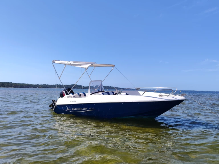 Yacht charter Biscarrosse cheap Quicksilver 500 Commander