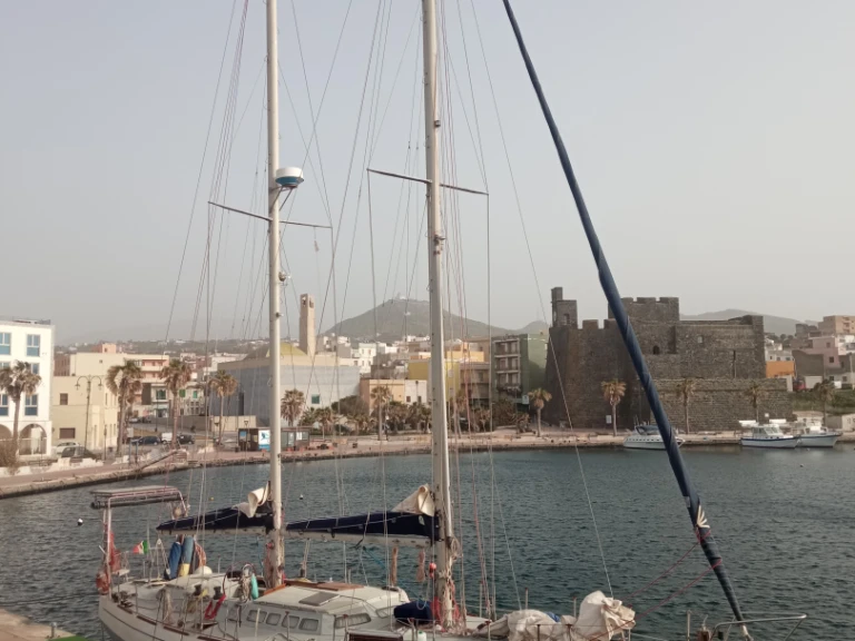 Goletta Trireme 50  Charpentier charter bareboat or captained in  Trapani