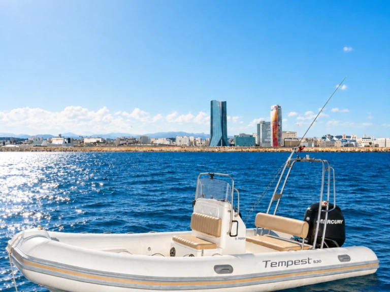 Yacht charter L'Estaque cheap Tempest 530