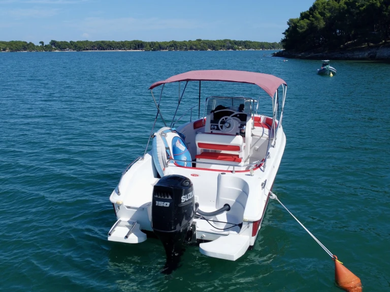 Bareboat Rental Motorboat tancredi with a boat licence