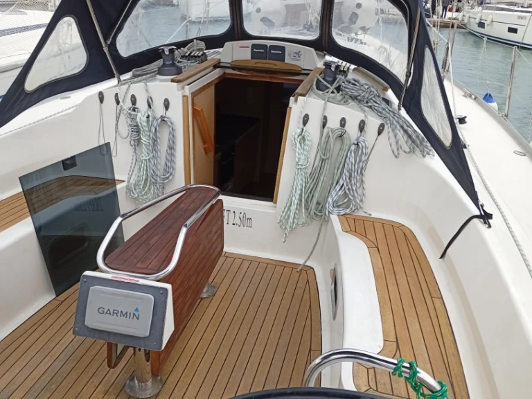 Cobra 411 charter bareboat or captained in  Trogir