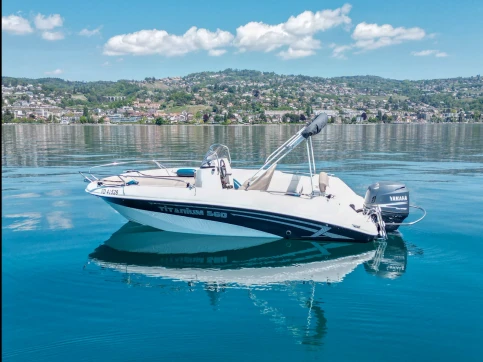 Motorboat rental with or without captain Titanium Pully