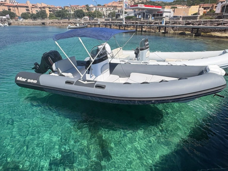 Bareboat Rental RIB Marsea with a boat licence