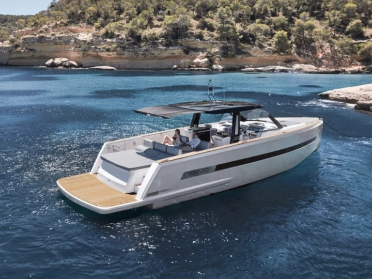 Fjord Fjord 52 Open charter bareboat or captained in  Port de Saint Tropez