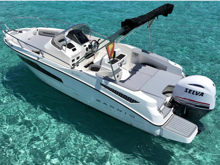 Motorboat rental with or without captain Karnic Ibiza Town
