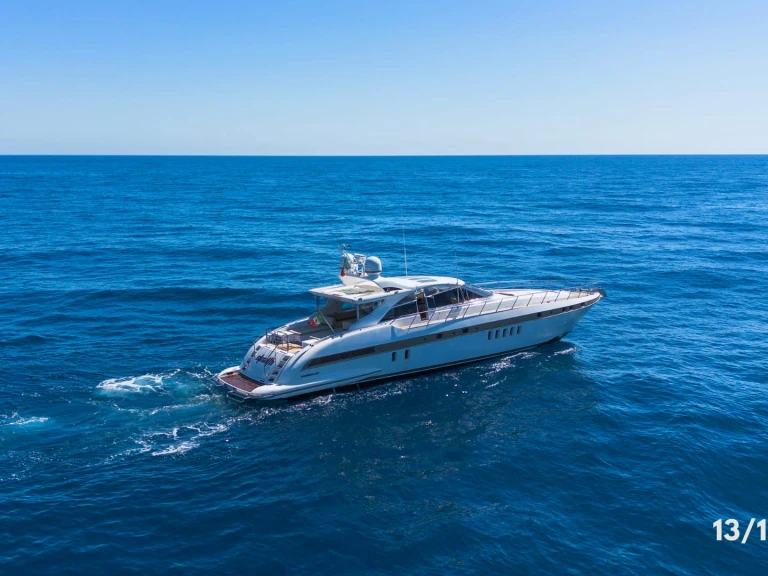 Overmarine S.p.a mangusta 80 charter bareboat or captained in  Cannes