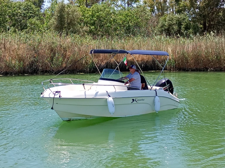 Kamarina 505 Open charter bareboat or captained in  Siracusa