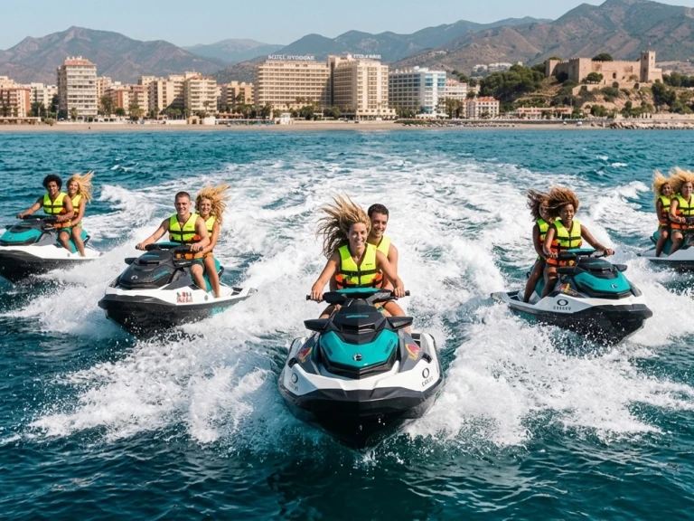 Bareboat Rental Jet ski Sea-Doo with a boat licence