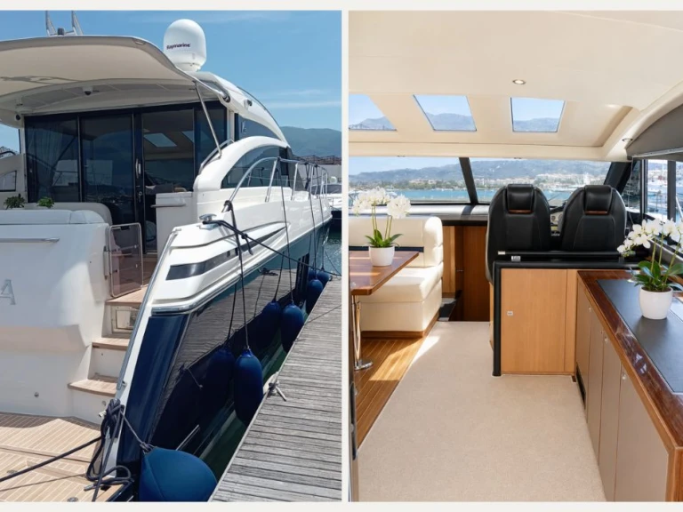 Princess Princess 55 charter bareboat or captained in  Castellammare di Stabia