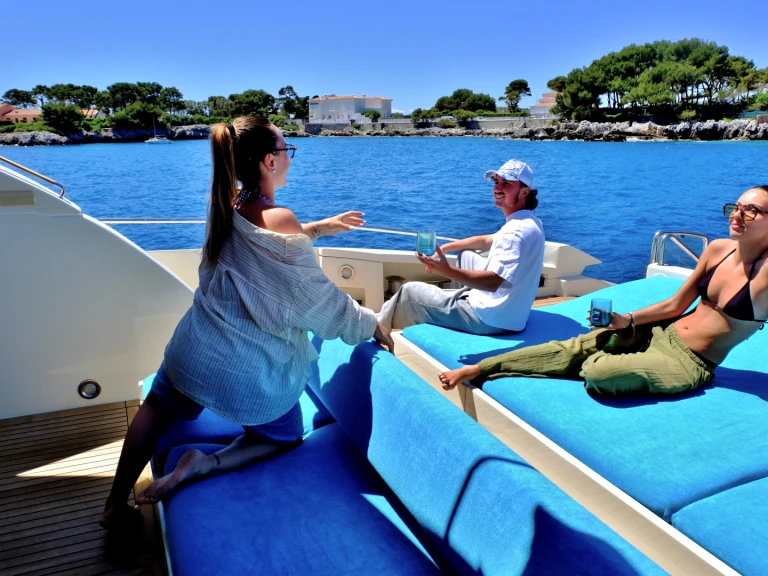 Riva EGO 68 charter bareboat or captained in  Saint-Laurent-du-Var