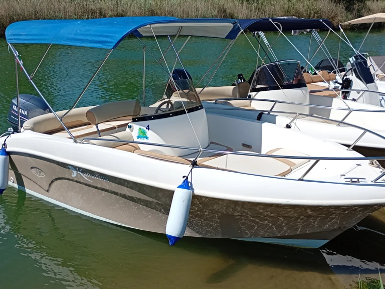 Motorboat rental with or without captain Kamarina 505 Siracusa