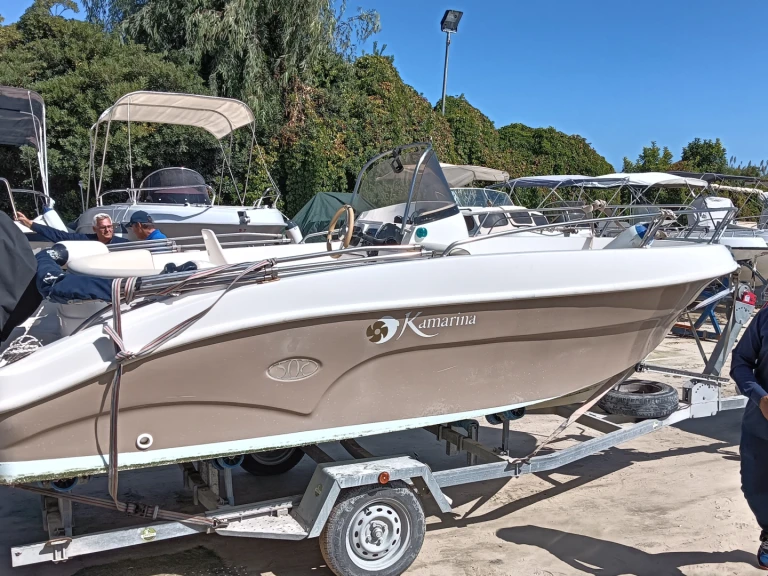Kamarina 505 Open charter bareboat or captained in  Siracusa