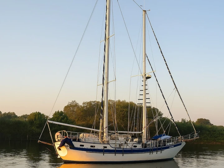 Schooner Staysail charter bareboat or captained in  Ponza