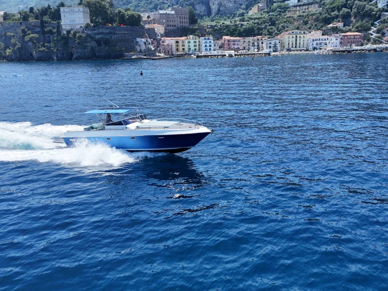 Motorboat rental with or without captain Zaniboni exalibur Castellammare di Stabia