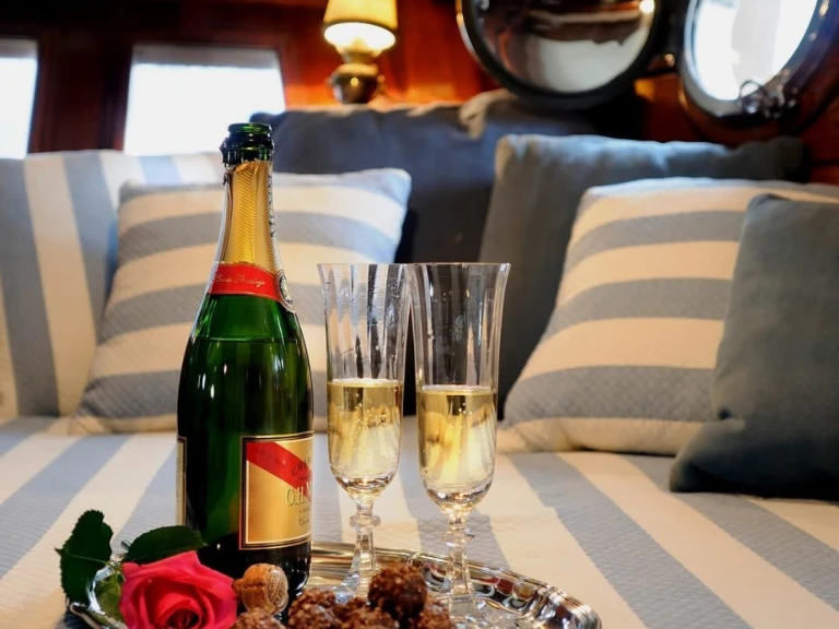 Traditional Wooden Yacht Virgo charter bareboat or captained in  Perigiali