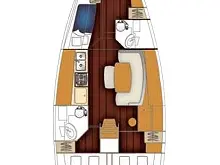 Sailboat rental in Lefkáda - Bénéteau Cyclades 43.4