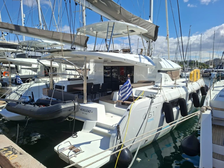 Bareboat Rental Catamaran Lagoon with a boat licence