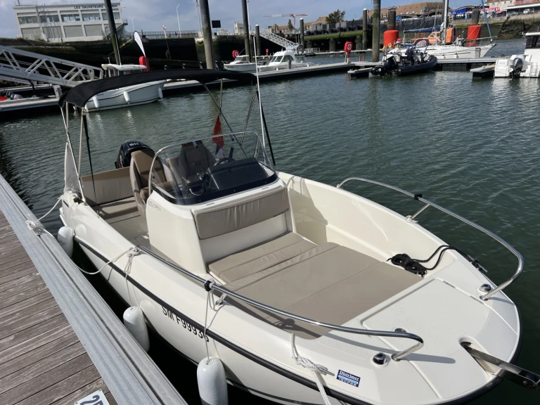 Quicksilver Activ 605 Open charter bareboat or captained in  Ouistreham