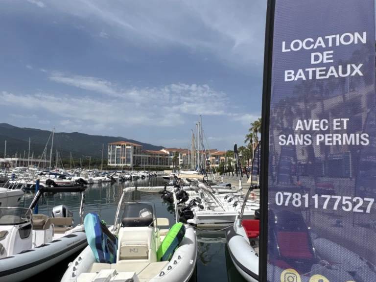 RIB rental with or without captain Nuova Jolly Argelès-sur-Mer