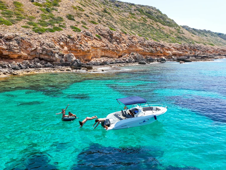 Motorboat rental with or without captain Pacific Craft Port of can Pastilla