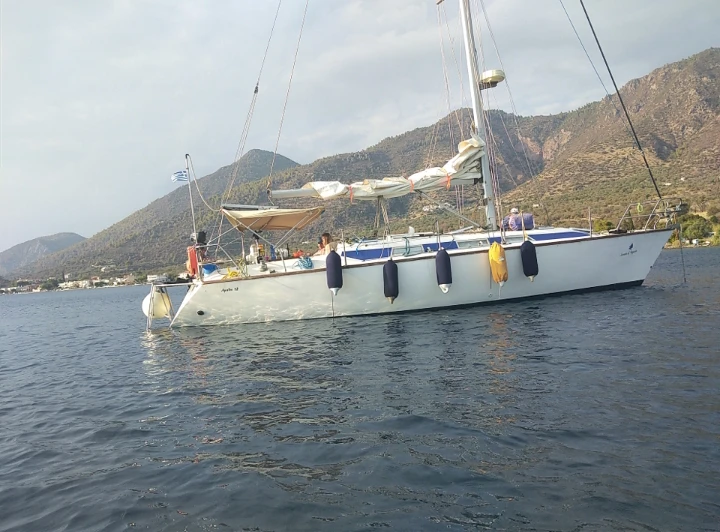 Dromor Apollo 12 charter bareboat or captained in  Athens