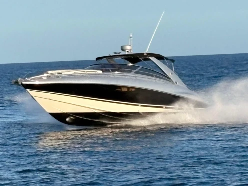 Sunseeker Superhawk 43 charter bareboat or captained in  Cannes