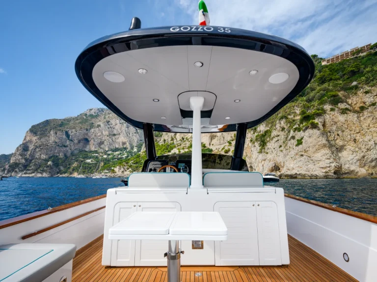 Gozzo Gozzo35 charter bareboat or captained in  Antibes
